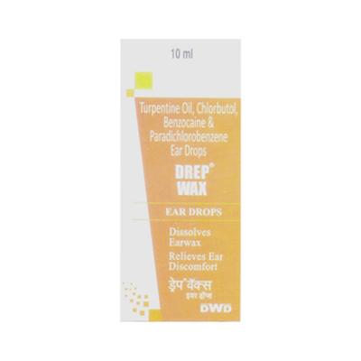 DREP WAX Ear Drops 10ml - Ear Conditions-Oth