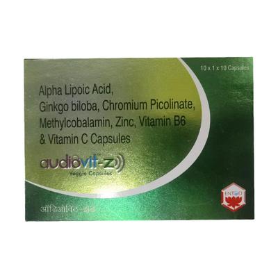 AUDIOVIT Z VEGGIE Capsule 10's - Supplements-Vam
