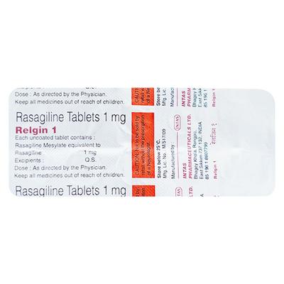 Relgin 1mg Tablet 10'S - Parkinsonism-Apd