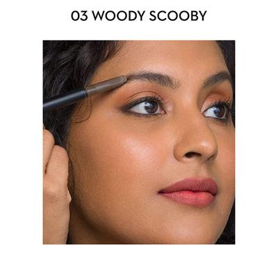 SUGAR Cosmetics Arch Arrival Brow Definer 03 Woody Scooby Deep Brown 0.35 gm - Eyebrow Pencils & Enhancers