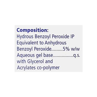 BENZAC AC 5% Gel 30gm - Itching/Rashes