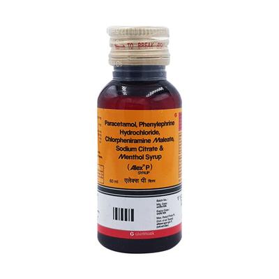 Alex P Syrup 60ml - Cough And Cold-Cou