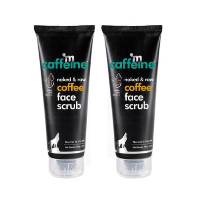 mCaffeine Exfoliating Coffee Face Scrub with Walnut & Vitamin E for Fresh 2's - Scrubs & Exfoliants