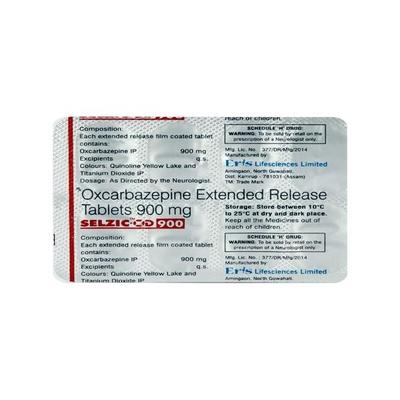 Selzic OD 900mg Tablet 10'S - Epilepsy/Convulsion-Ant