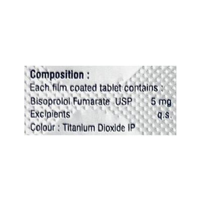 BISOBRIT 5 Tablet 15's - Hypertension-Bet