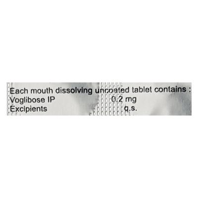 Voglistar MD 0.2mg Tablet 10'S - Diabetes-Ant