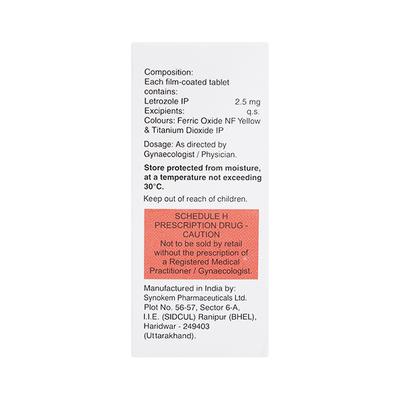 Letpro 2.5mg Tablet 5'S - Cancer Oncology-Hor