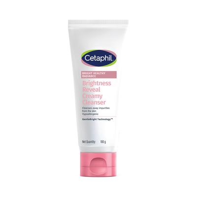 Cetaphil Bright Healthy Radiance Brightness Reveal Creamy Cleanser 100gm - Creams/Oils/Lotions