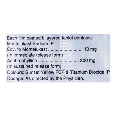 MONTAIR AB Tablet 10's - Asthma/COPD-Ast