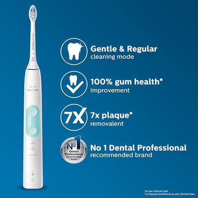 Philips Sonicare Protective Clean Sonic Electric Rechargeable Toothbrush, (HX6807/24) 1's - Toothbrushes