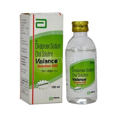 Valance 500mg Solution 100ml - Epilepsy/Convulsion-Ant