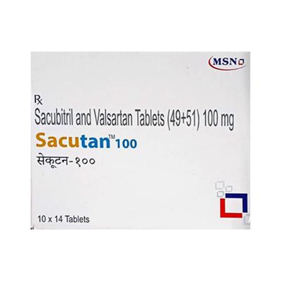 SACUTAN 100 Tablet 14's - Heart Failure-Ang