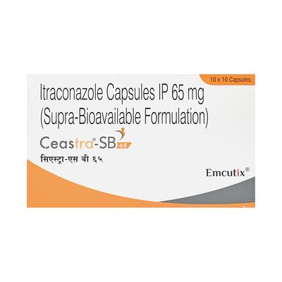 CEASTRA SB 65 Capsule 10's - Fungal Infections-Anf