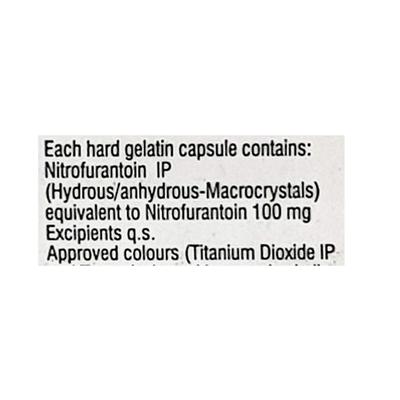 Niftran 100mg Capsule 10'S - Bacterial Infections-OAB