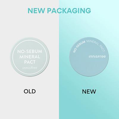 Innisfree No-Sebum Mineral Pact 8.5 gm - Compact Powder