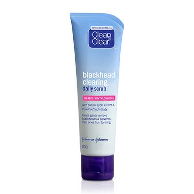 Clean & Clear Blackhead Daily Scrub 80 Gm - Scrubs & Exfoliants
