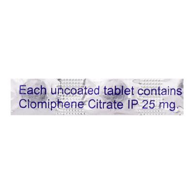 Siphene M 25mg Tablet 30'S - Hormonal Therapy-Tro