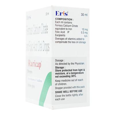 Raricap Drops 30ml - Iron Supplement/Anaemia-Vma