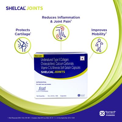 SHELCAL JOINTS Capsule 10's - Supplements-Sup