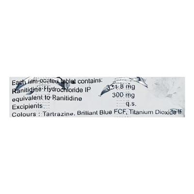 Aciloc 300mg Tablet 20'S - Ulcer/Reflux/Flatulence-Aaa
