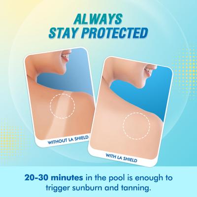 La Shield Mineral Sports Sunscreen Gel SPF 50 + 100% Mineral Sunscreen 8 Hours Water Resistant for Women and Men PA+++ 80 gm - Body Sunscreen