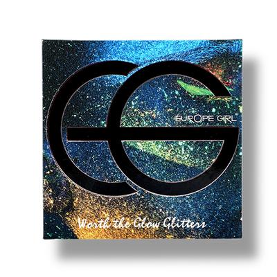 Europe Girl 12 In 1 Glitter Palette -Mercury 30 gm - Eye Shadow Palettes