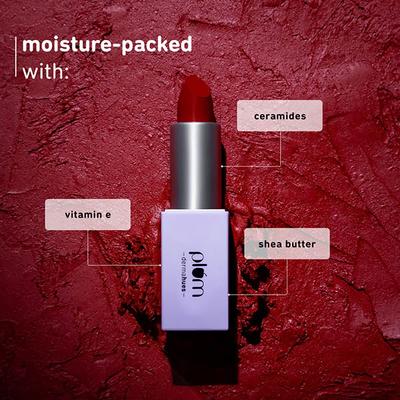 Plum Velvet Haze Matte Lipstick SPF 30, Powder Matte Finish, with Ceramides, 03 Magical Mauve 4.2 gm - Lipsticks