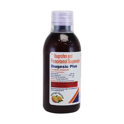 Ibugesic Plus Orange Flavour Suspension 60ml - Pain relief-Nsa