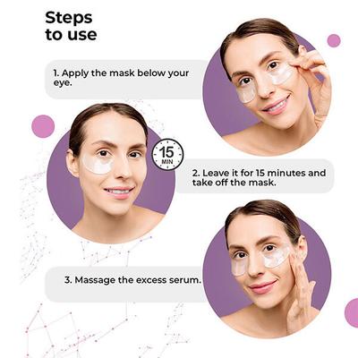 Cosmos by Bewakoof Lightening Magic Mineral Under Eye Mask Powered By Silver & Vitamin-K (Pack of 5 ) 1's - Eye Masks