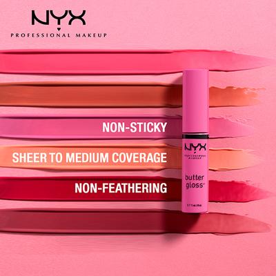 NYX Professional Makeup Butter Gloss - Vanilla Cream Pie 8 ml - Lip Glosses