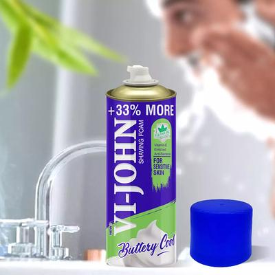 VI-John Sensitive Skin Shaving Foam with Vitamin E Enriched & Anti Bacterial Properties 300 gm - Shaving Foams