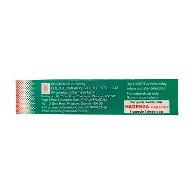 Hadensa Ointment 40gm - Haemorrhoid-Ano