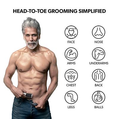 Zlade Ballistic Neo 10-in-1 Multi-Groomer For Men 282 gm - Trimmers