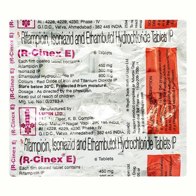 R CINEX E TABLET 6'S - Tuberculosis (Tb)-Ant