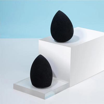 Pac 3D Sponge Set Limited Edition Holographic (Water Drop, Olive Cut) (Glitter Black) 2's - Sponges & Applicators