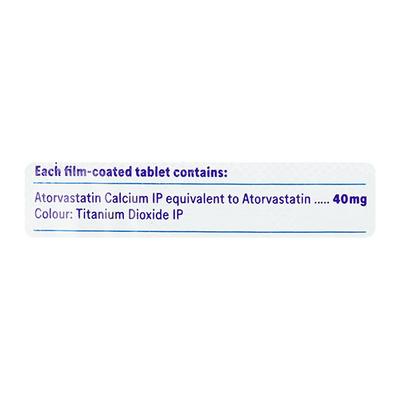 Atocor 40mg Tablet 15'S - High Cholesterol-Dys