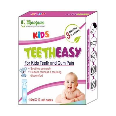Bhargava Homepathy Kids Teeth Easy Drops (Pack of 1.5 ml x 10's) - Speciality Medicine