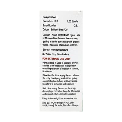 PERMAX Soap 75gm - Scabies-Toa