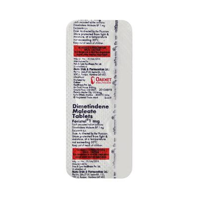 Foristal Tablet 10'S - Allergies-Ant