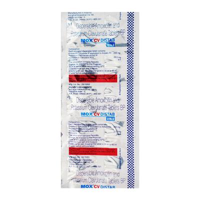 MOX CV 228.5 Tablet 10's (N) - Bacterial Infections-Pen