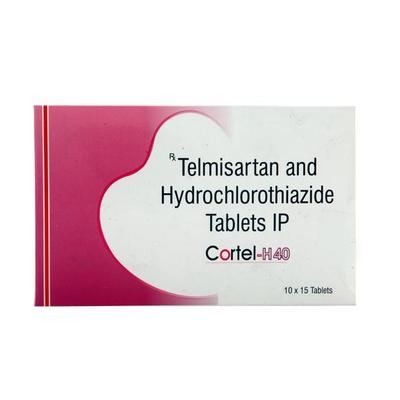 Cortel H 40mg Tablet 15'S - Hypertension-Ang