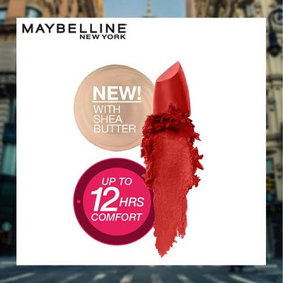 Maybelline New York Color Sensational Creamy Matte Lipstick, 685 Craving Coral 3.9 gm - Lipsticks