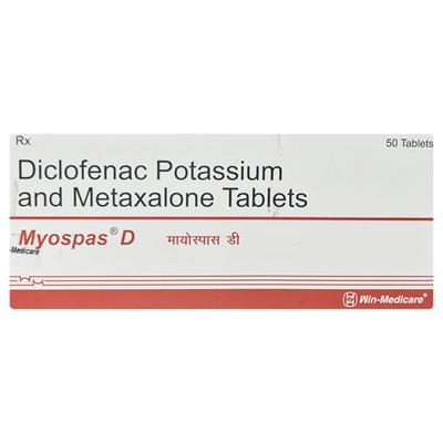 Myospas D Tablet 10'S - Muscle Spasm-Mus