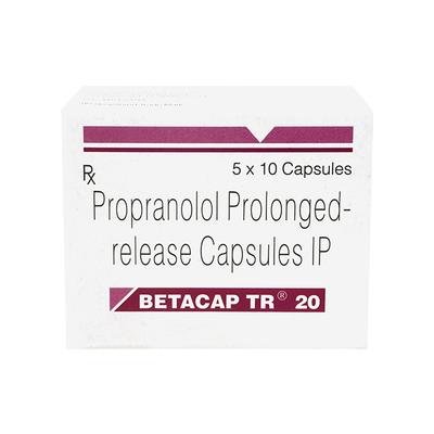 Betacap TR 20 Capsule 10'S - Hypertension-Bet