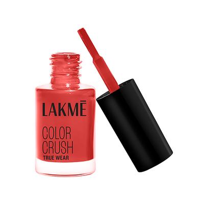 Lakme True Wear Color Crush Nail Polish, Long Lasting & Vibrant Nail Paint, 505, 6 ml - Nail Polish