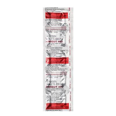 Zimigut 400mg Tablet 10'S - Bacterial Infections-OAB