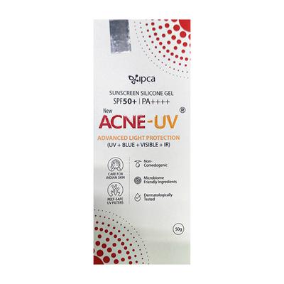 ACNE UV NEW SPF 50 + PA ++++ ADVANCED LIGHT PROTECTION UV+BLUE+VISIBLE+IR SUNSCREEN SILICONE Gel 50g - Sun Protectors-Emo