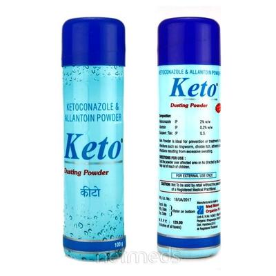 Keto Dusting Powder 100gm - Fungal Infections-Taa