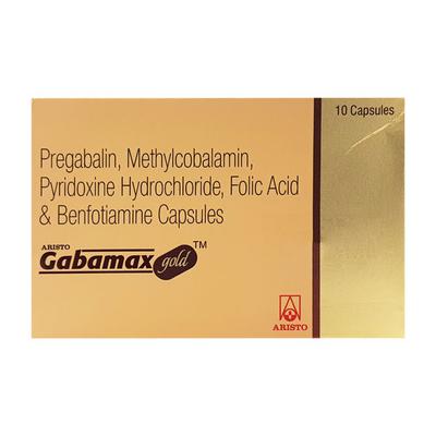 Gabamax Gold Capsule 10'S - Neuropathic Pain-Dru