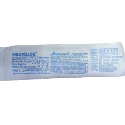 Romsons Disposable Mediglide Hypodermic Needle (SS 6092) (20 G x 1.0 inch) 1's - Surgical Instruments